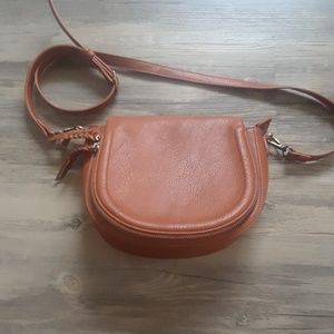 Crossbody Purse Cognac